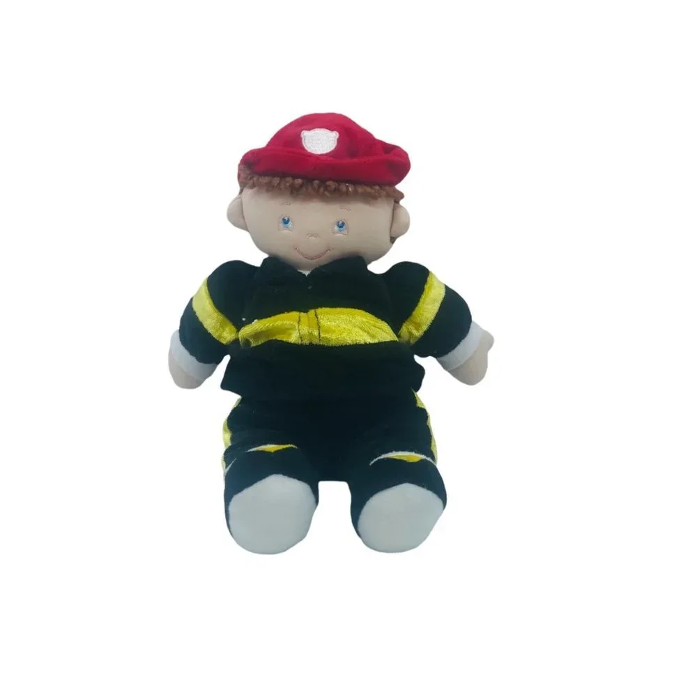 Baby Gund Flynn Fireman Plush Doll‎ Stuffed Toy Style #58647 11